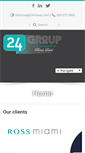 Mobile Screenshot of 24-group.com